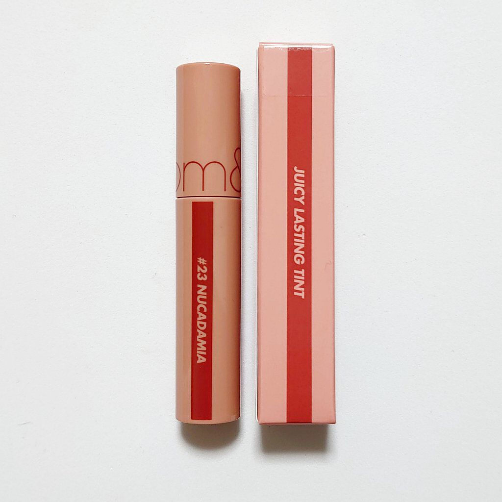 ジューシーラスティングティント/rom&nd/リップティントを使ったクチコミ（1枚目）