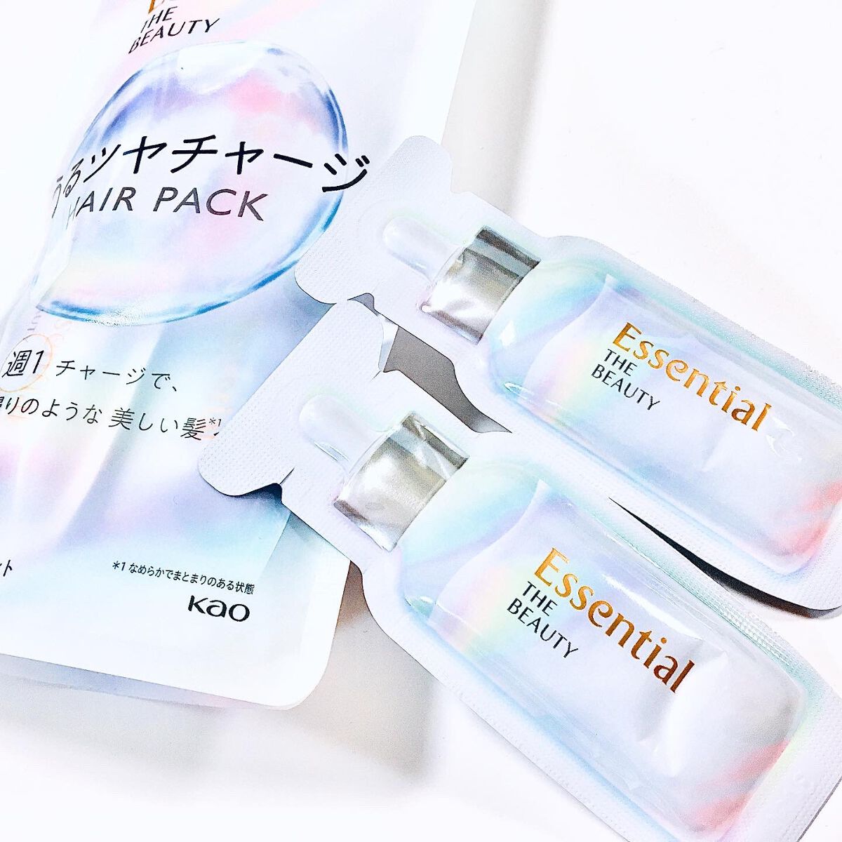 ザビューティ うるツヤチャージヘアパック/エッセンシャル/ヘアマスク・ヘアパックを使ったクチコミ(1枚目)