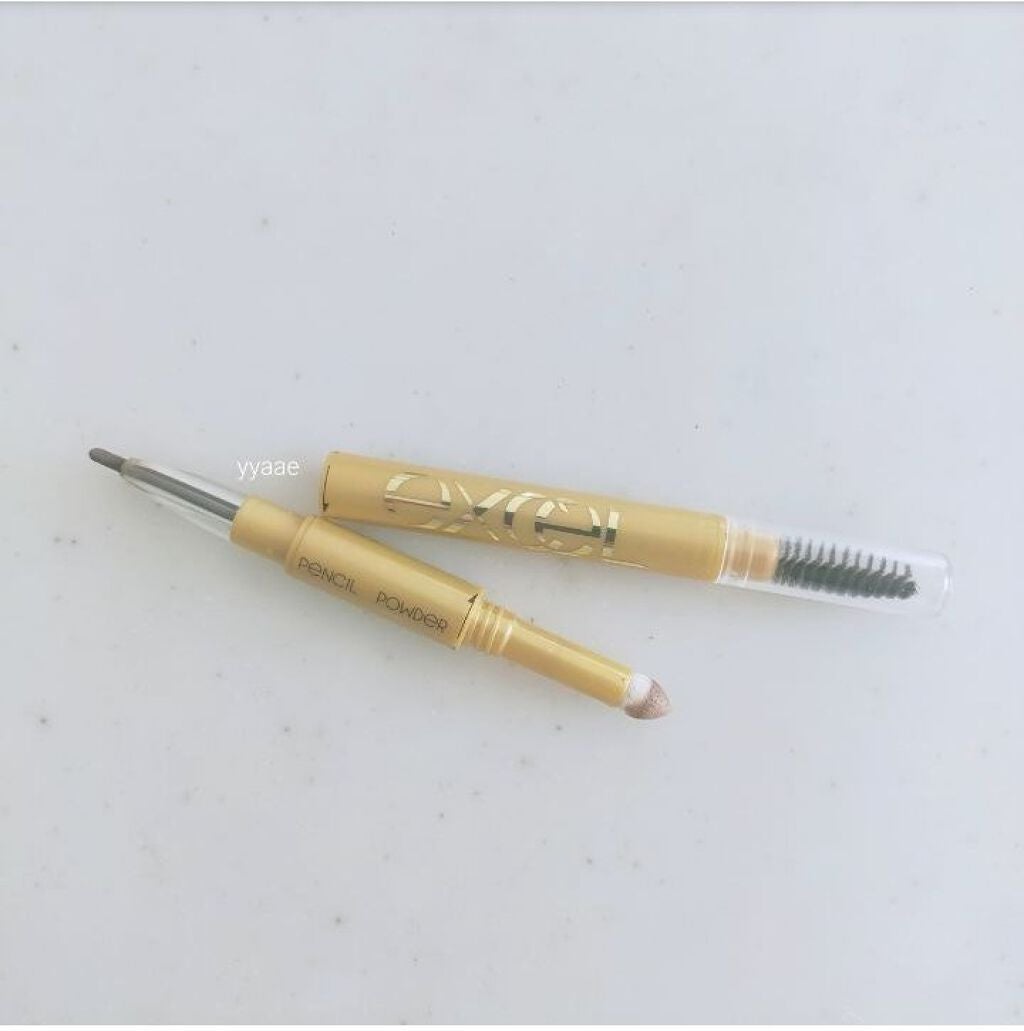 パウダー&ペンシル アイブロウEX/excel/アイブロウペンシルを使ったクチコミ(1枚目)