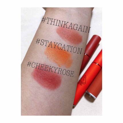 3CE ベルベット リップティント/3CE/リップティントを使ったクチコミ(3枚目)