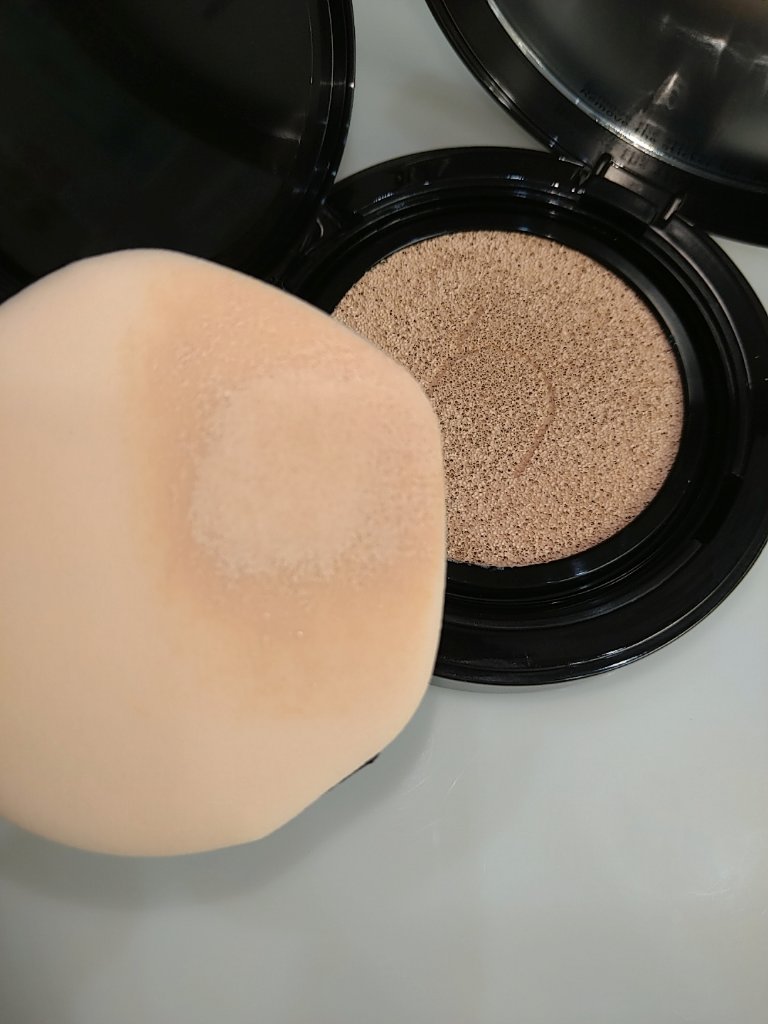 ヴィーガンアクアゼロフィットクッション/HAMEL/クッションファンデーションを使ったクチコミ（2枚目）