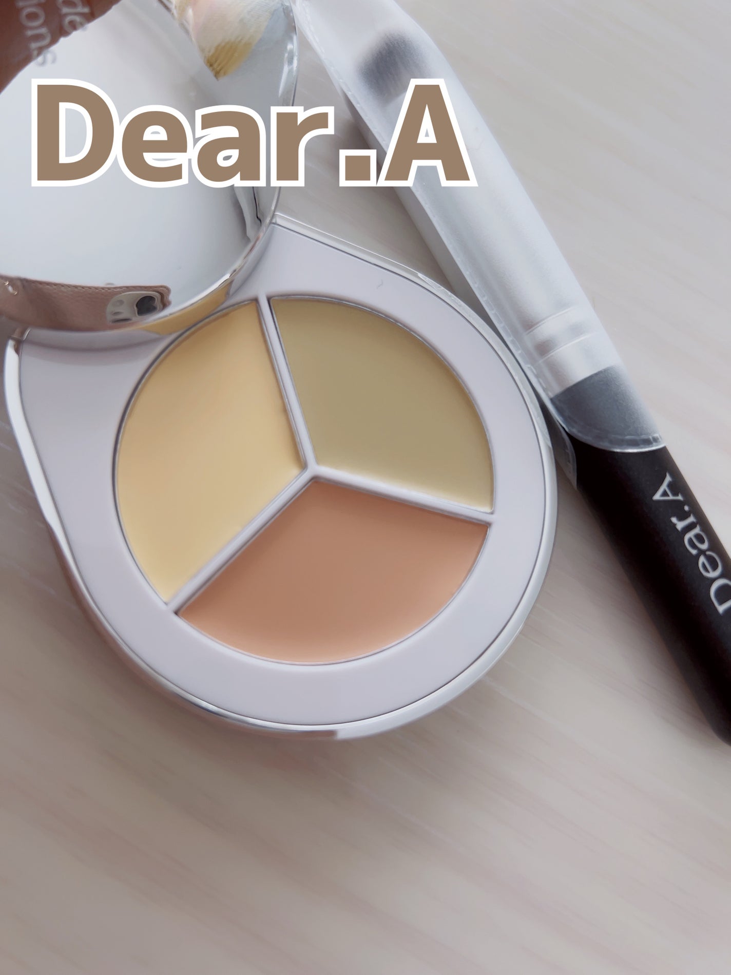 パーフェクトカバー コンシーラーパレット/Dear.A/パレットコンシーラーを使ったクチコミ(1枚目)