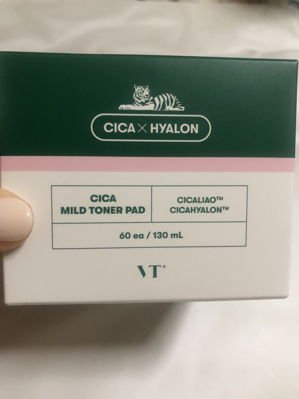 CICA マイルドトナーパッド/VT/トナーパッドを使ったクチコミ（1枚目）