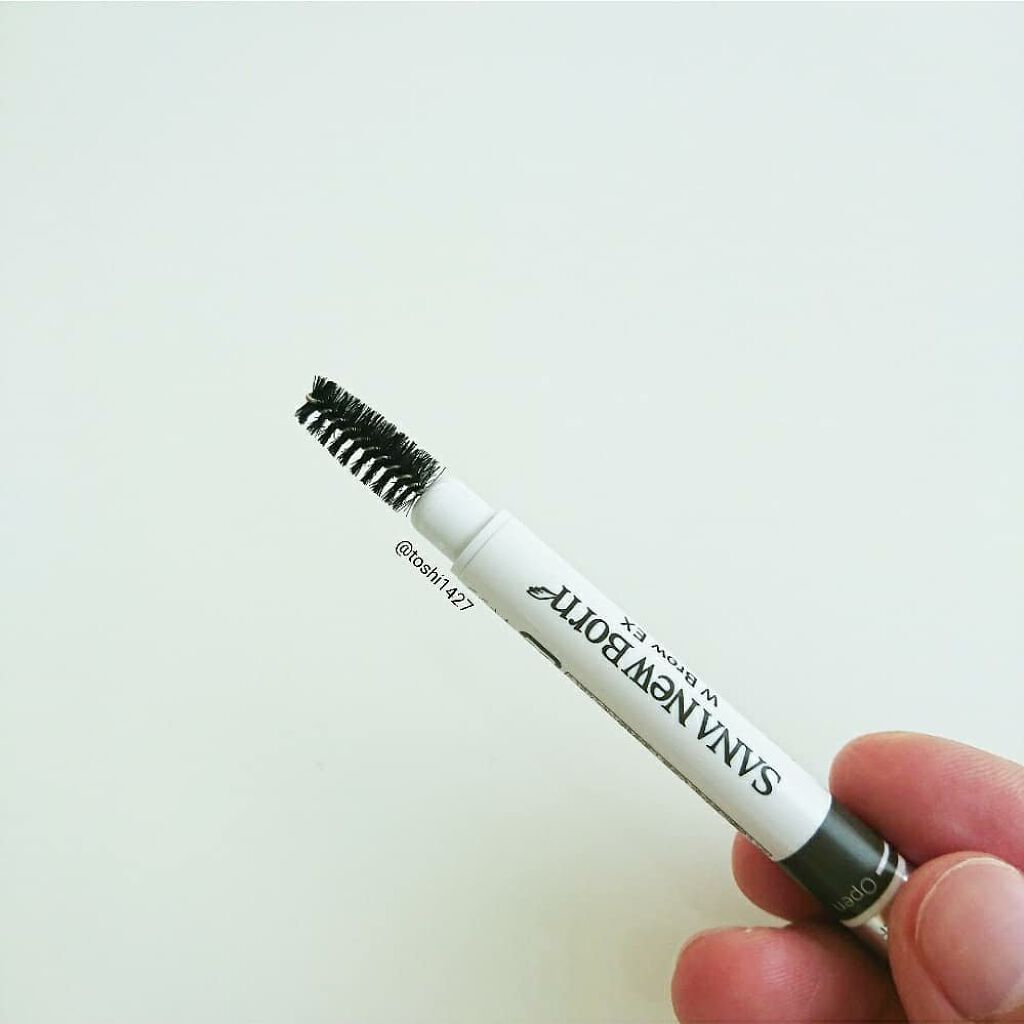 ラスティングWブロウEX N/サナ ニューボーン/リキッドアイブロウを使ったクチコミ(5枚目)