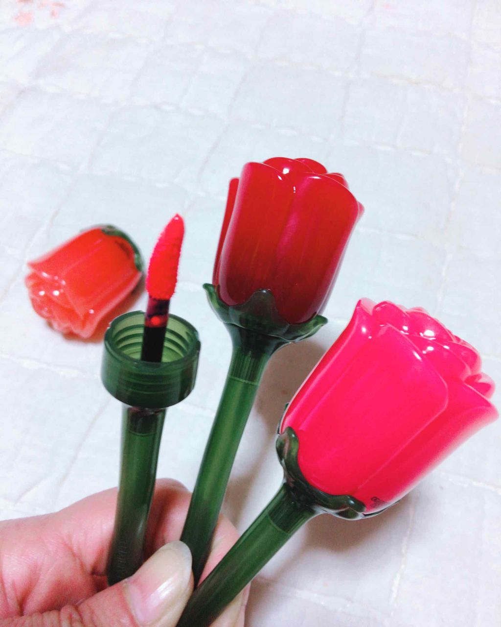 プロマンスリップカラーシャイン/LABIOTTE/口紅を使ったクチコミ(1枚目)