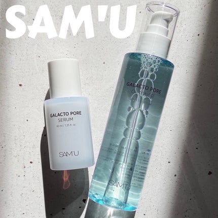 ガラクトポアO₂トナー/SAM'U/化粧水を使ったクチコミ(1枚目)