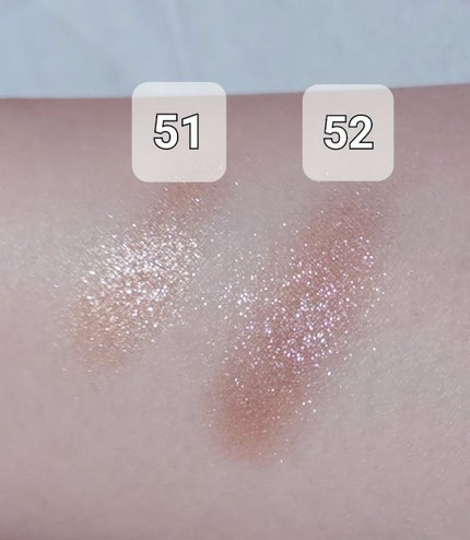 シアー グリッターアイズ/KiSS/単色アイシャドウを使ったクチコミ(2枚目)