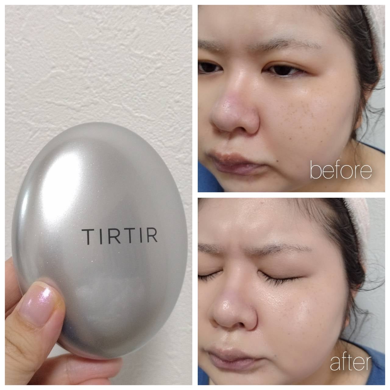 マスクフィットオーラクッション/TIRTIR(ティルティル)/クッションファンデーションを使ったクチコミ(3枚目)