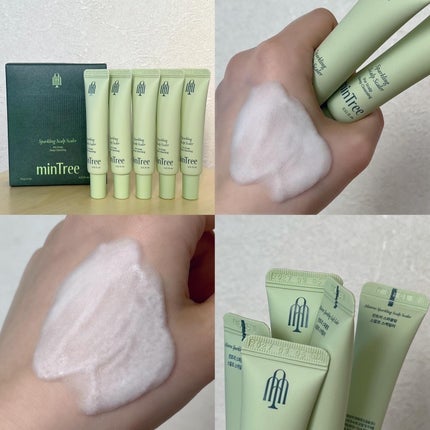 スパークリングスカルプスケーラー/ミンツリー/頭皮ケアを使ったクチコミ(1枚目)