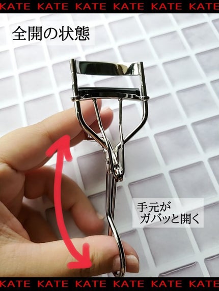 KATE アイラッシュ カーブナーのクチコミ「KATE
アイラッシュ カーブナー  ¥1,045(税込)
BLOOMBOXに入っていたので.....」(2枚目)