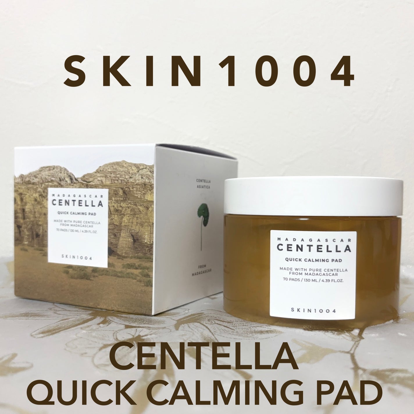 センテラ クイックカーミングパッド/SKIN1004/トナーパッドを使ったクチコミ(1枚目)