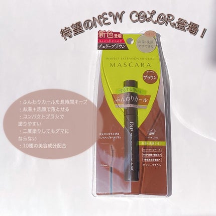 パーフェクトエクステンション マスカラ for カール/D-UP/マスカラを使ったクチコミ(1枚目)