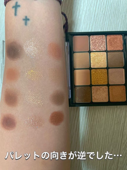 グラムチェンジマルチパレット 01 キャラメルブラウン/A.BLACK/マルチパレットを使ったクチコミ(2枚目)