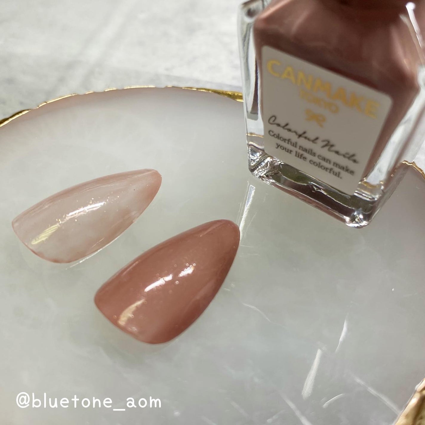 カラフルネイルズ/キャンメイク/マニキュアを使ったクチコミ(3枚目)