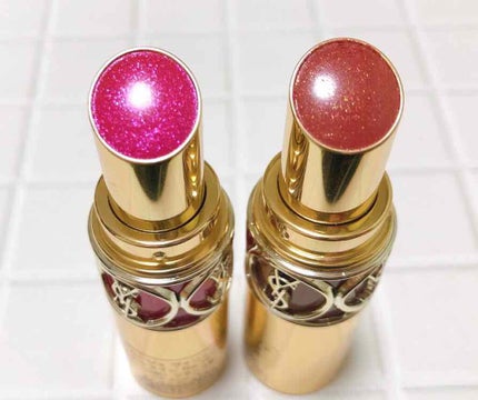 ルージュ ヴォリュプテ シャイン/YVES SAINT LAURENT BEAUTE/口紅を使ったクチコミ(4枚目)