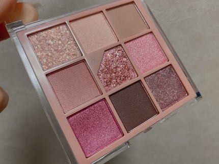 グリッターペディアアイパレット/unleashia/アイシャドウパレットを使ったクチコミ(2枚目)