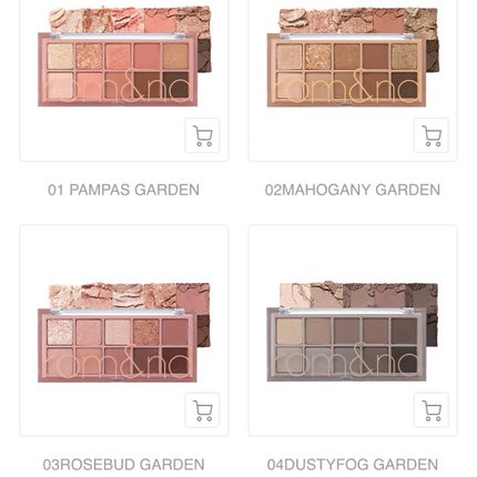 ベターザンパレット/rom&nd/アイシャドウパレットを使ったクチコミ(2枚目)