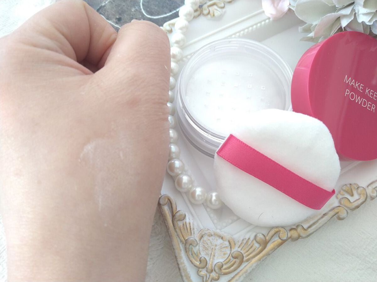 メイク キープ パウダー/コーセーコスメニエンス/ルースパウダーを使ったクチコミ(5枚目)