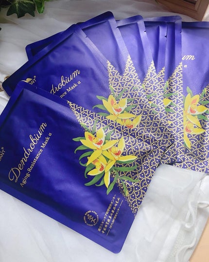 セッコク蘭エイジングケアマスクα/DR PLANT/シートマスク・パックを使ったクチコミ(4枚目)