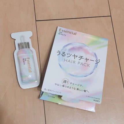 ザビューティ うるツヤチャージヘアパック/エッセンシャル/ヘアマスク・ヘアパックを使ったクチコミ(1枚目)