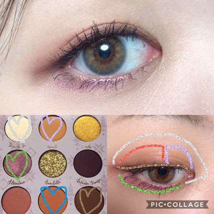 ColourPop×アナと雪の女王2 Eyeshadow Palette/ColourPop/アイシャドウパレットを使ったクチコミ(4枚目)