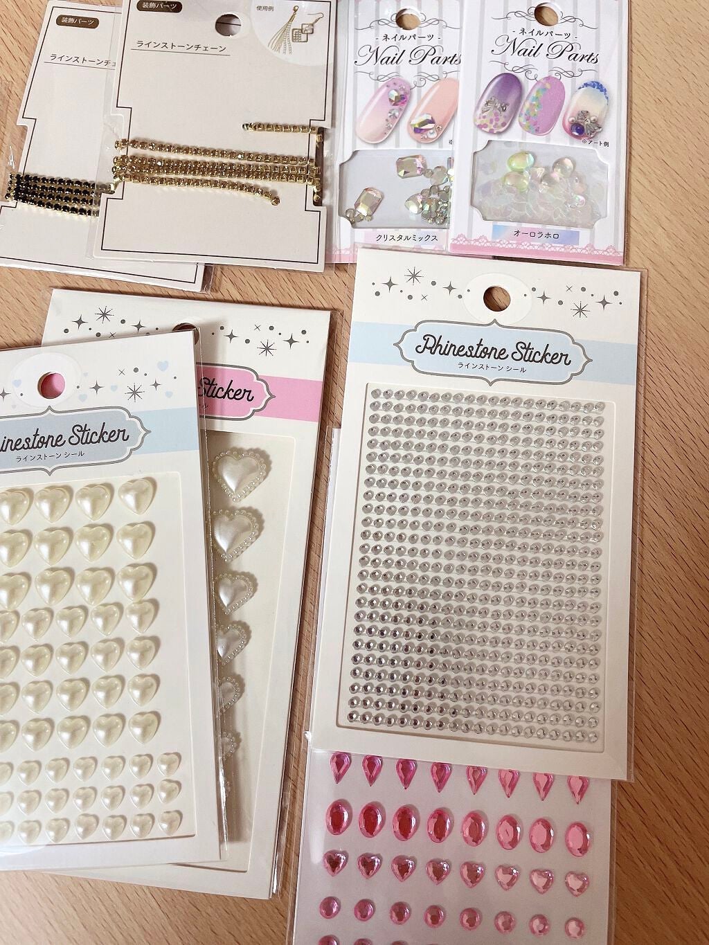 ネイルシール/セリア/ネイルシールを使ったクチコミ(2枚目)