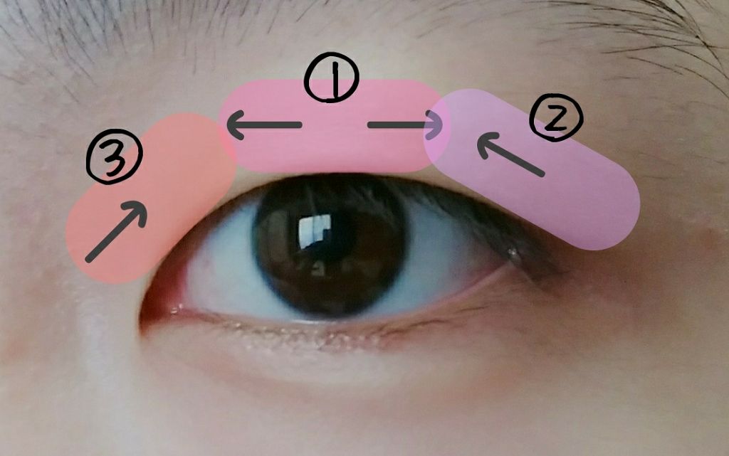 トーンアップアイシャドウ/CEZANNE/アイシャドウパレットを使ったクチコミ（3枚目）