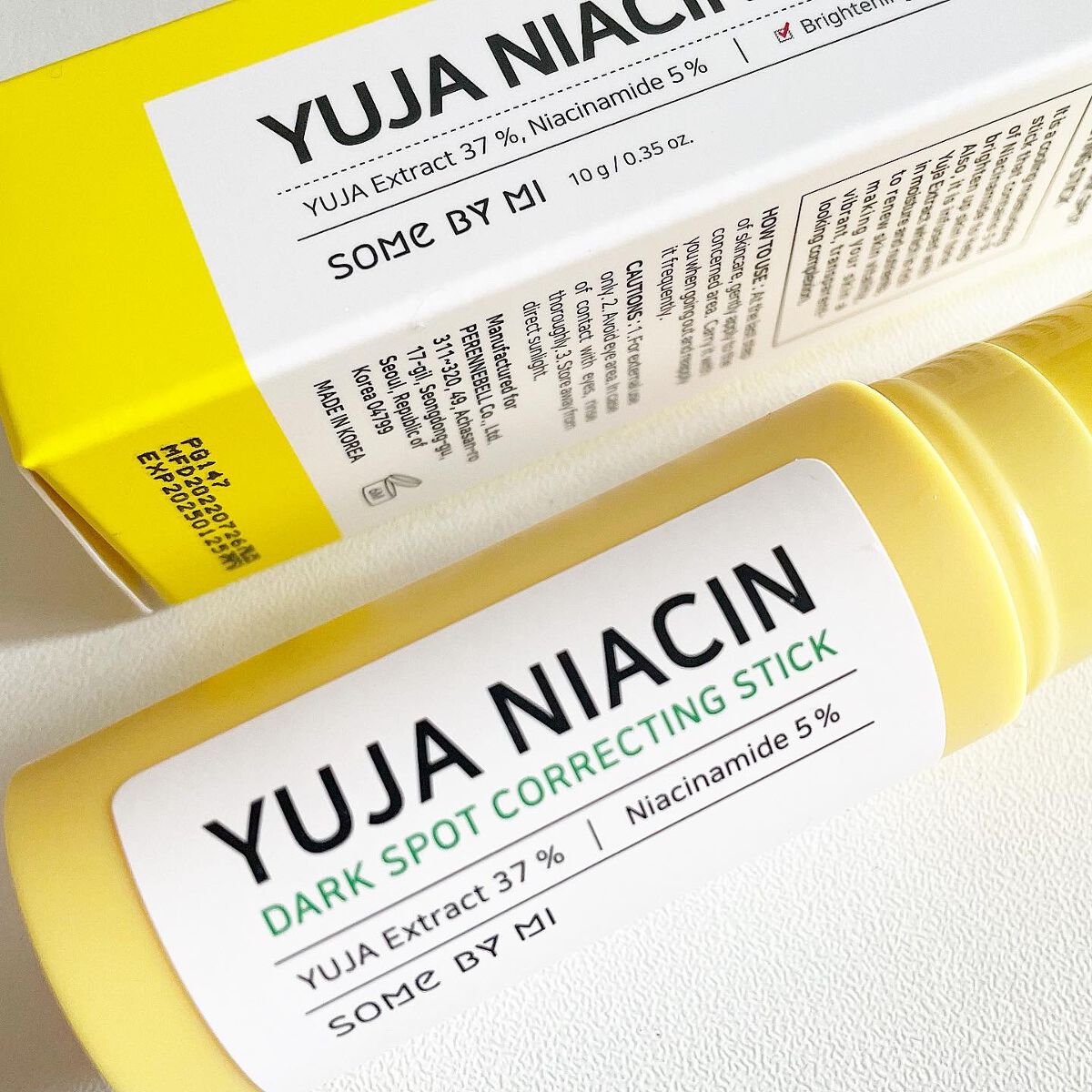ゆずナイアシンダークスポットコレックティングスティック/SOME BY MI/美容液を使ったクチコミ（3枚目）