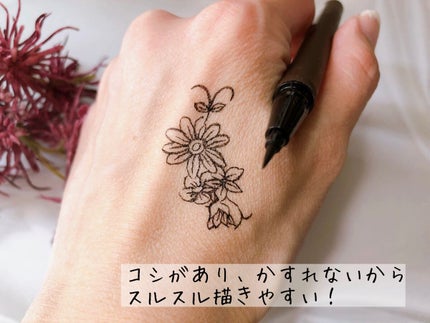 エーメイク マットリキッドアイライナー /A/mAke/リキッドアイライナーを使ったクチコミ(4枚目)