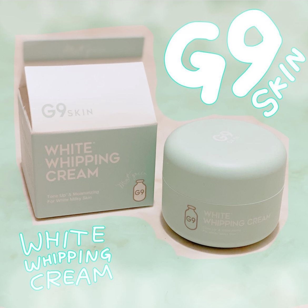 WHITE WHIPPING CREAM(ウユクリーム)/G9SKIN/化粧下地を使ったクチコミ(1枚目)