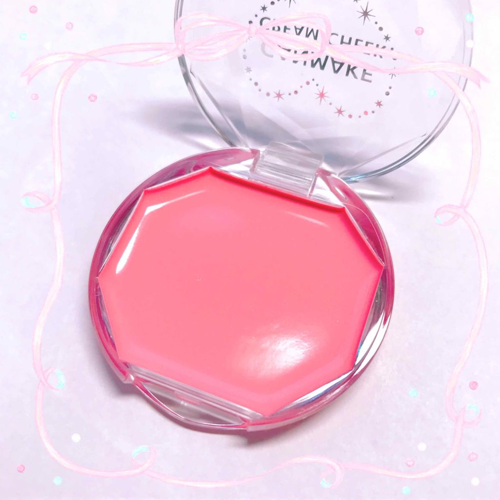 クリームチーク 07 コーラルオレンジ/キャンメイク/ジェル・クリームチークを使ったクチコミ（2枚目）