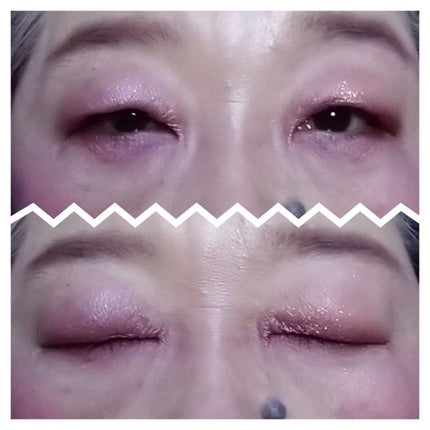 クリアボックス4色アイシャドウパレット/MINSHZEE/アイシャドウパレットを使ったクチコミ(2枚目)