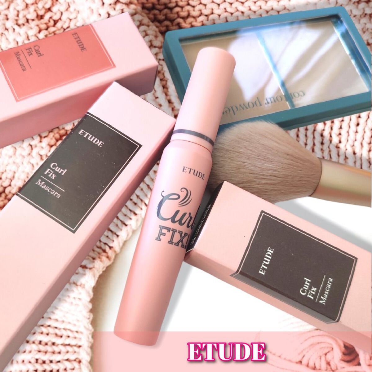 ラッシュパーム カールフィックスマスカラ/ETUDE/マスカラを使ったクチコミ（1枚目）