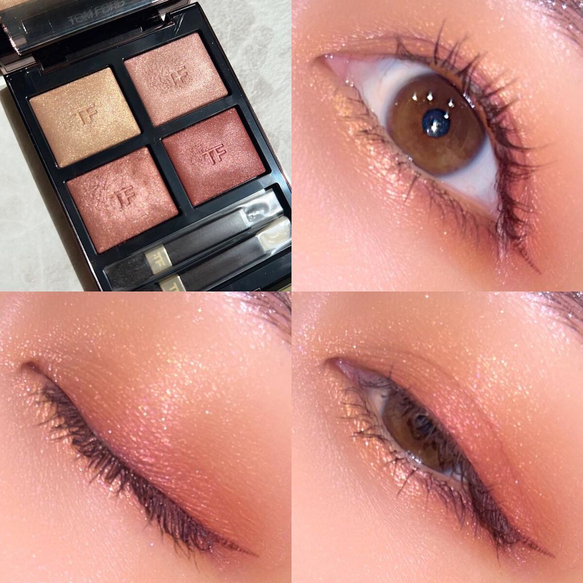 アイ カラー クォード/TOM FORD BEAUTY/アイシャドウパレットを使ったクチコミ(7枚目)