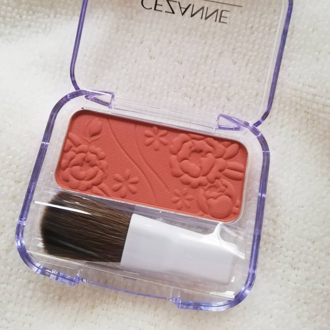 ナチュラル チークN/CEZANNE/パウダーチークを使ったクチコミ（2枚目）