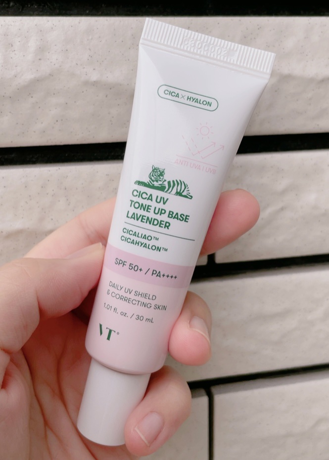CICA UVトーンアップベース/VT/化粧下地を使ったクチコミ（2枚目）