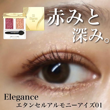 エレガンス エタンセル アルモニーアイズ/Elégance/アイシャドウパレットを使ったクチコミ(1枚目)