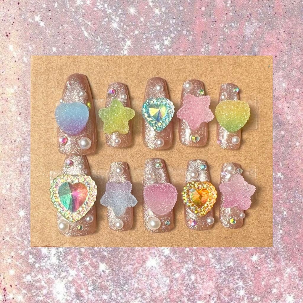 ネイルチップ/DAISO/ネイルチップ・パーツを使ったクチコミ(1枚目)