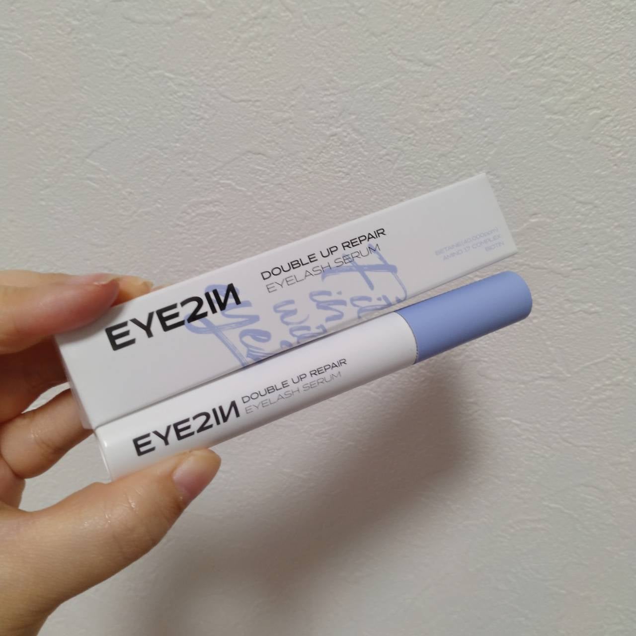 ダブルアップリペアアイラッシュセラム /EYE2IN/まつげ美容液を使ったクチコミ(5枚目)
