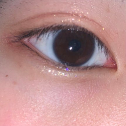 リキッド グリッター シャドウ/rom&nd/グリッターを使ったクチコミ(8枚目)