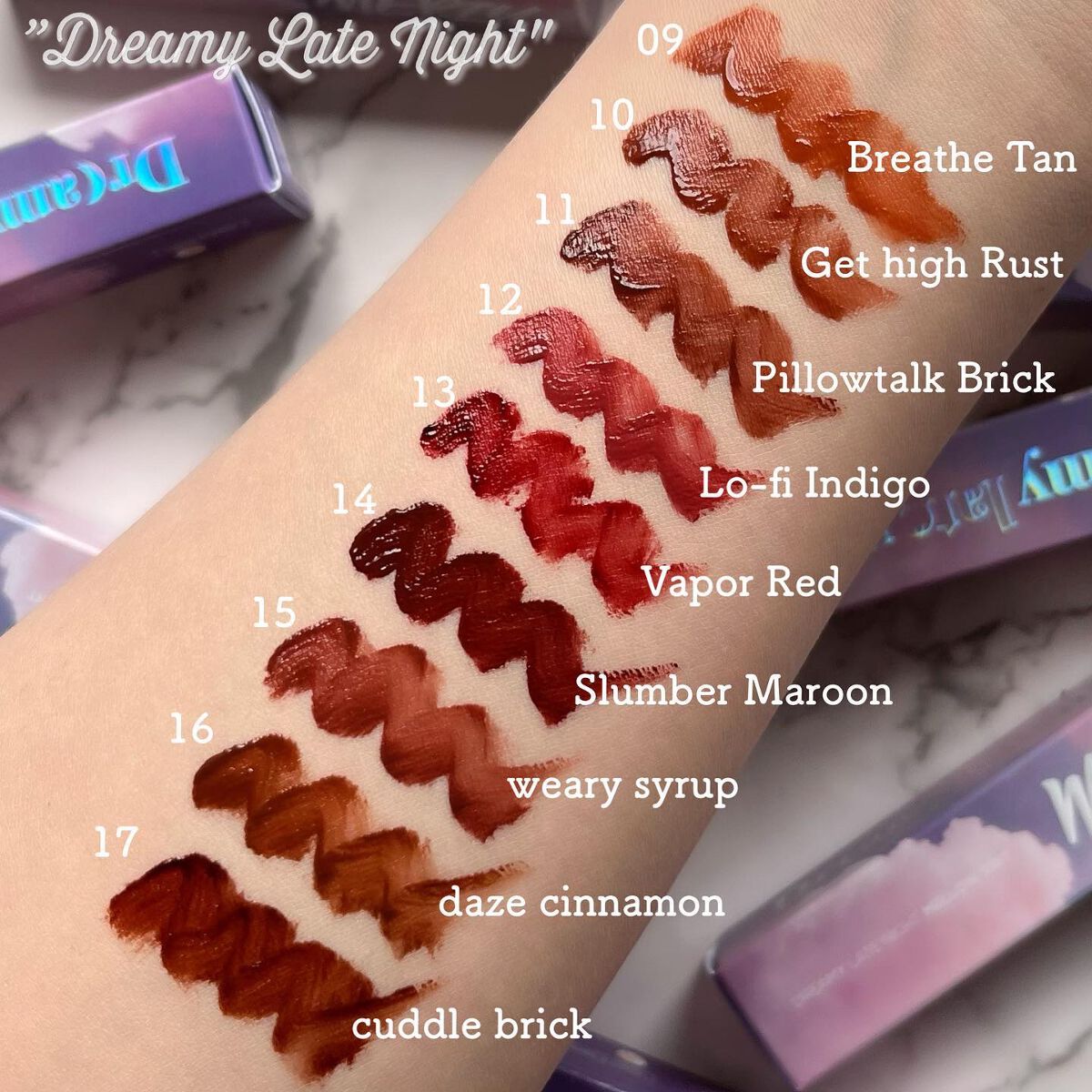 ドリーミーレイトナイト メロウティント/MERZY/リップティントを使ったクチコミ（2枚目）