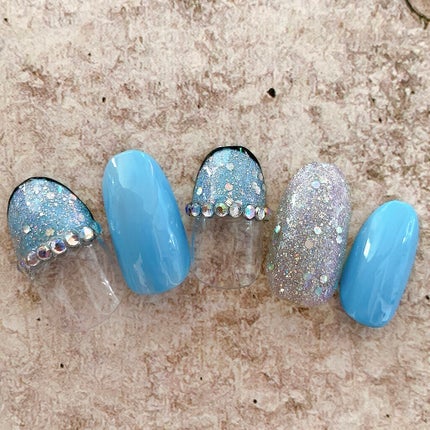 ジェルネイル(ライト対応)/セリア/ジェルネイルを使ったクチコミ(1枚目)