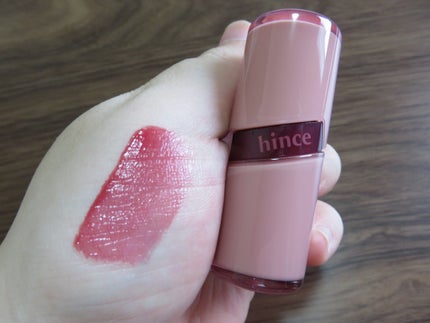 ロウグロウジェルティント/hince/リップティントを使ったクチコミ(2枚目)