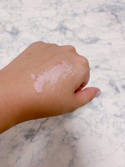 Q+Me スウィート ボム タラソ スクラブ/AGARISM/バスト・ヒップケアを使ったクチコミ(2枚目)