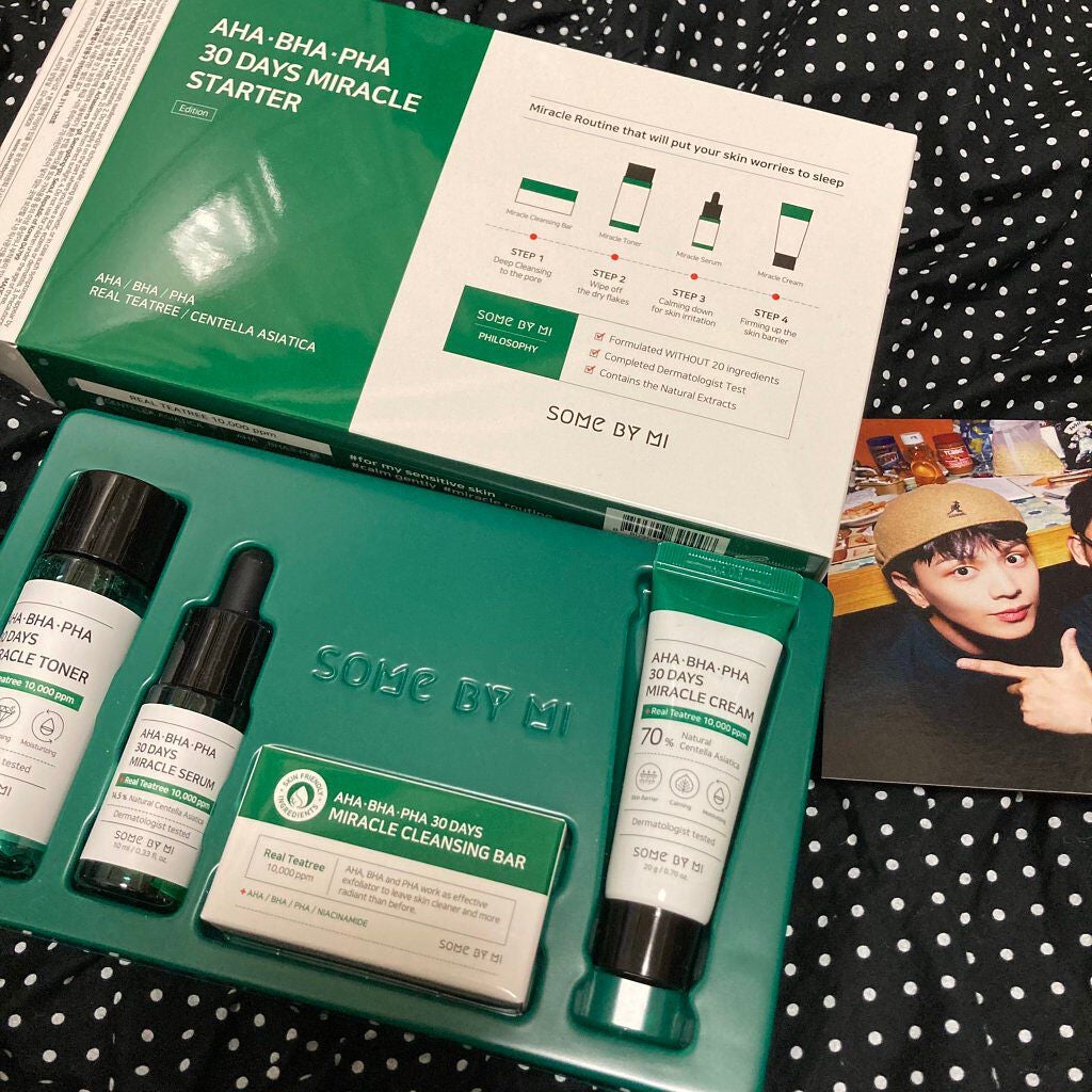 スターターキット/SOME BY MI/トライアルキットを使ったクチコミ(1枚目)