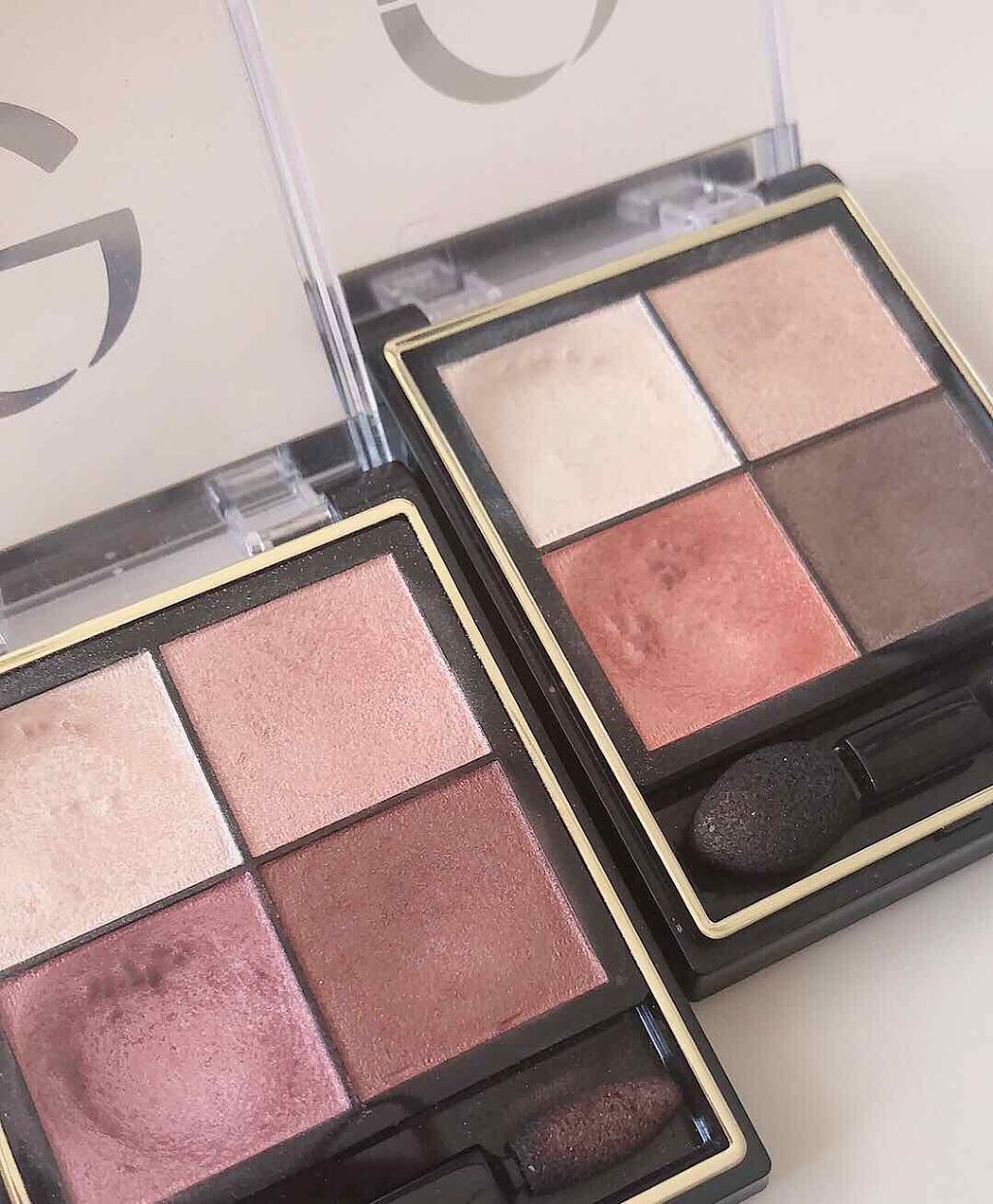 リアルクローズシャドウ/excel/アイシャドウパレットを使ったクチコミ（3枚目）