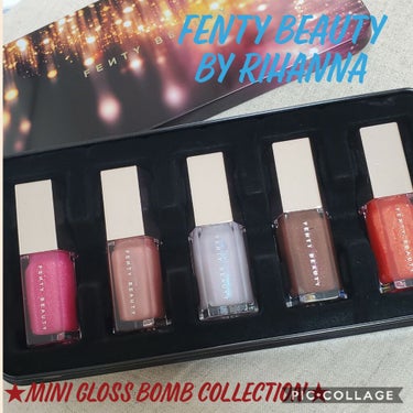 FENTY BEAUTY BY RIHANNA GLOSSY POSSE MINI GLOSS BOMB COLLECTIONのクチコミ「SEPHORAでのお買い物🎵

『FENTY BEAUTY BY RIHANNA　Glossy.....」（2枚目）