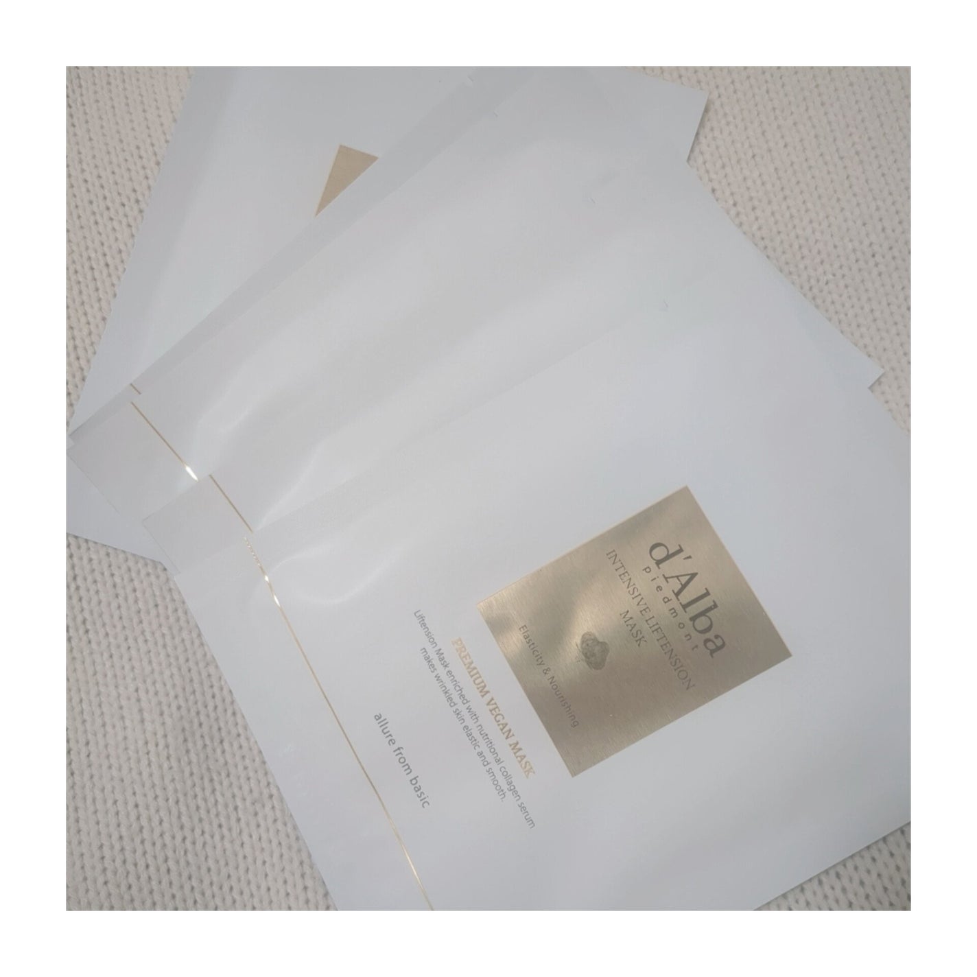 ホワイトトリュフナリシングトリートメントマスク/ダルバ/シートマスク・パックを使ったクチコミ(2枚目)