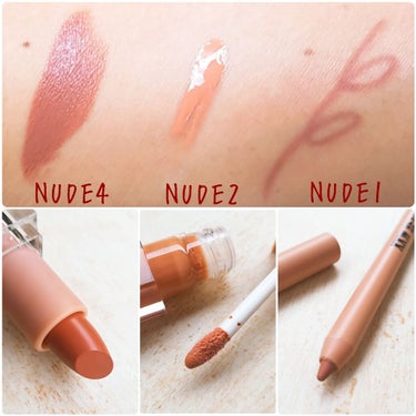 CUSTOM NUDE LIP BUNDLE/KKW BEAUTY/口紅を使ったクチコミ（3枚目）