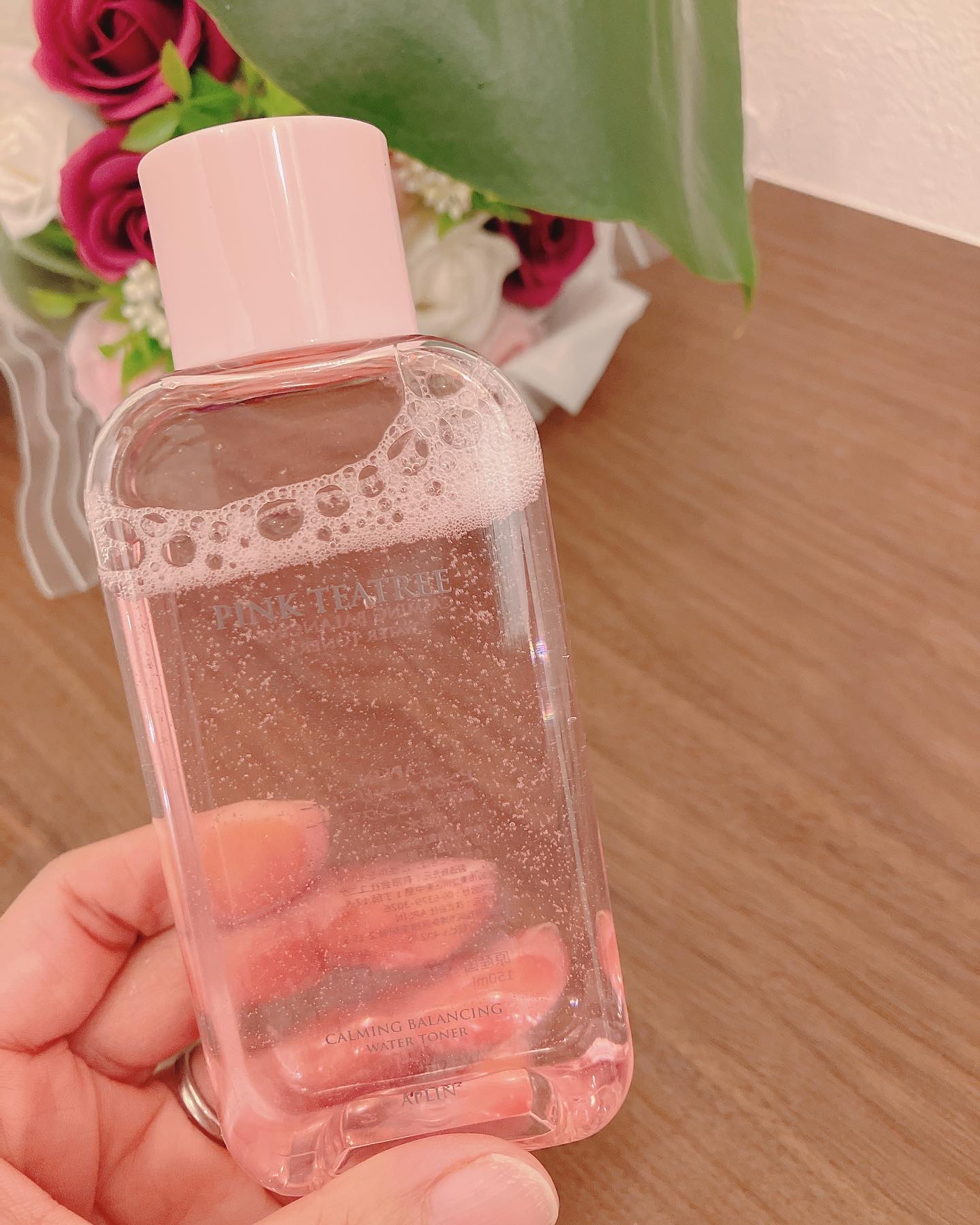 ピンクティーツリートナー/APLIN/化粧水を使ったクチコミ（2枚目）